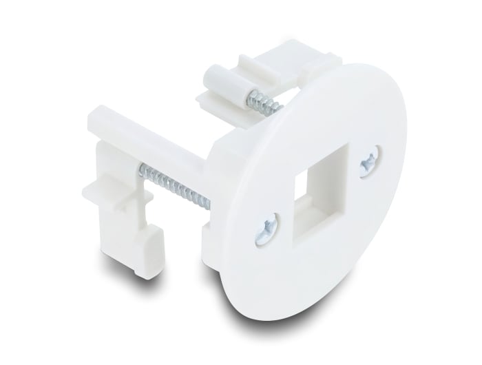 DELOCK Keystone Modulträger zur Wand-/Tischmontage wit