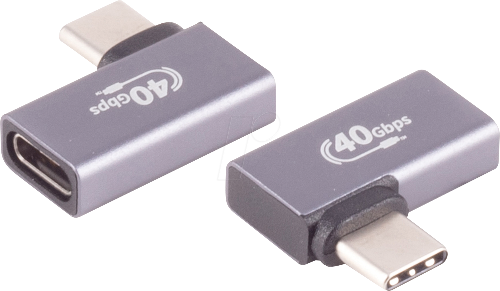 shiverpeaks BS13-60001 tussenstuk voor kabels USB-C Grijs