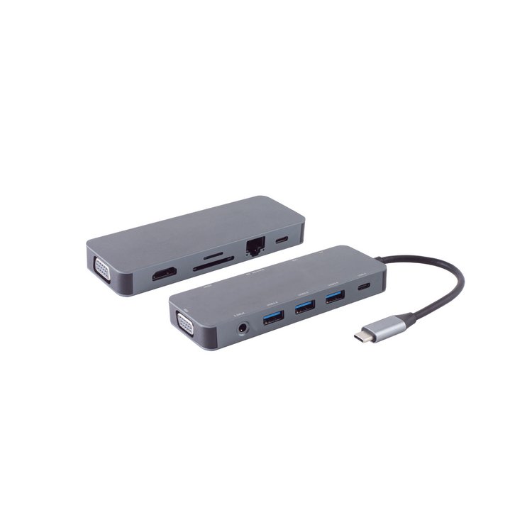 Shiverpeaks Dockingstation Multiport USB-C 11-in-1
