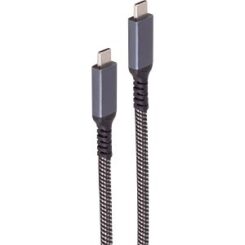 Shiverpeaks USB-C oplaadkabel 3.2 100W PD Textil 2m