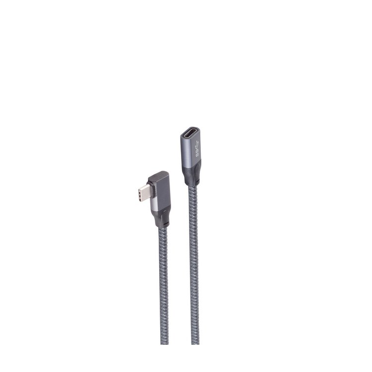 Shiverpeaks USB-C Verlängerungskabel 3.2 90° Pro 2m