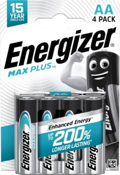 Energizer Max Plus AA4 Wegwerpbatterij AA Alkaline