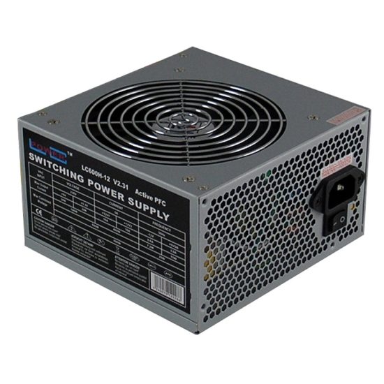 LC-Power LC600H-12 V2.31 power supply unit 600 W 20+4 pin ATX ATX Zwart