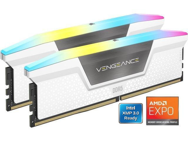 DDR5 32GB PC 6000 CL30 CORSAIR KIT (2x16GB) Vengeance RGB W retail
