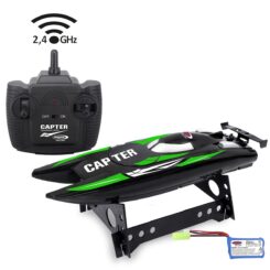 Jamara Capter Speedboot black, green Li-Ion 7,4V 2,4GHz