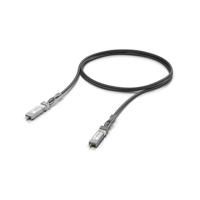 Ubiquiti UACC-DAC-SFP10-3M InfiniBand en Glasvezelkabel SFP+ Zwart