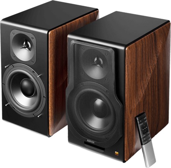 Edifier S3000MKII Zwart, Bruin Bedraad en draadloos 256 W