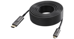 VISION 50m Black USB-C to HDMI 4K Cable