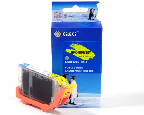 G&G 10285 inktcartridge 1 stuk(s) Compatibel Licht Grijs