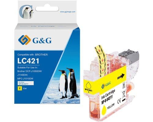 G&G 20562 inktcartridge 1 stuk(s) Compatibel Hoog (XL) rendement Geel
