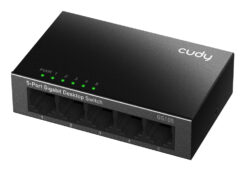 Cudy GS105 netwerk-switch Unmanaged Gigabit Ethernet (10/100/1000) Zwart - Afbeelding 3