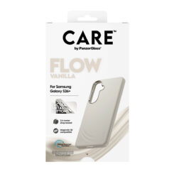 PanzerGlass CARE™ by ® Flow Case Vanilla w. Qi Samsung Galaxy S26+ mobiele telefoon behuizingen Hoes Beige - Afbeelding 4