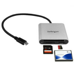 StarTech.com USB 3.0 Flash geheugen multi kaartlezer/schrijver met USB-C - SD, microSD, CompactFlash - Afbeelding 5