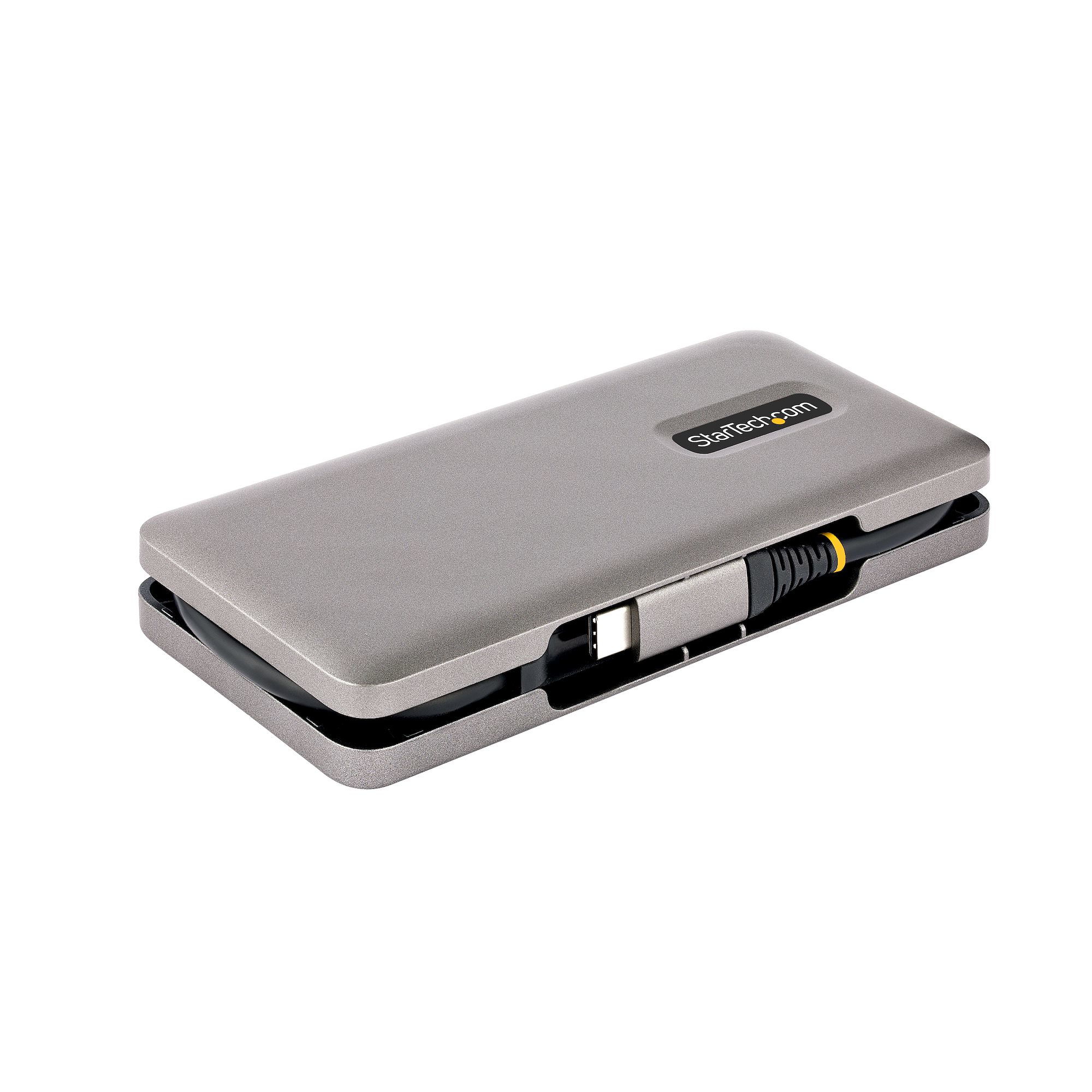 StarTech.com 4-Port USB-C Hub, 4x USB-C Ports, USB 3.1 10Gbps, Compacte USB C Hub met 100W Power Delivery Pass-Through, USB Type C Hub met 32cm Wrap-Around Kabel - Afbeelding 3