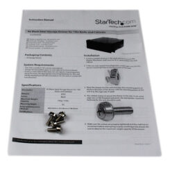 StarTech.com 4U Rack Monteerbare Lade - 25 kg - 4U Stalen Opberglade voor 19" AV / Sever / Netwerk Rack of Kast - Afbeelding 5