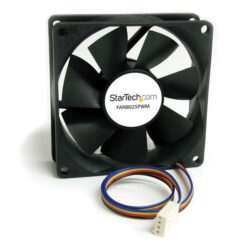 StarTech.com 80x25mm Ventilator Computerbehuizing met PWM – Pulse Width Modulation