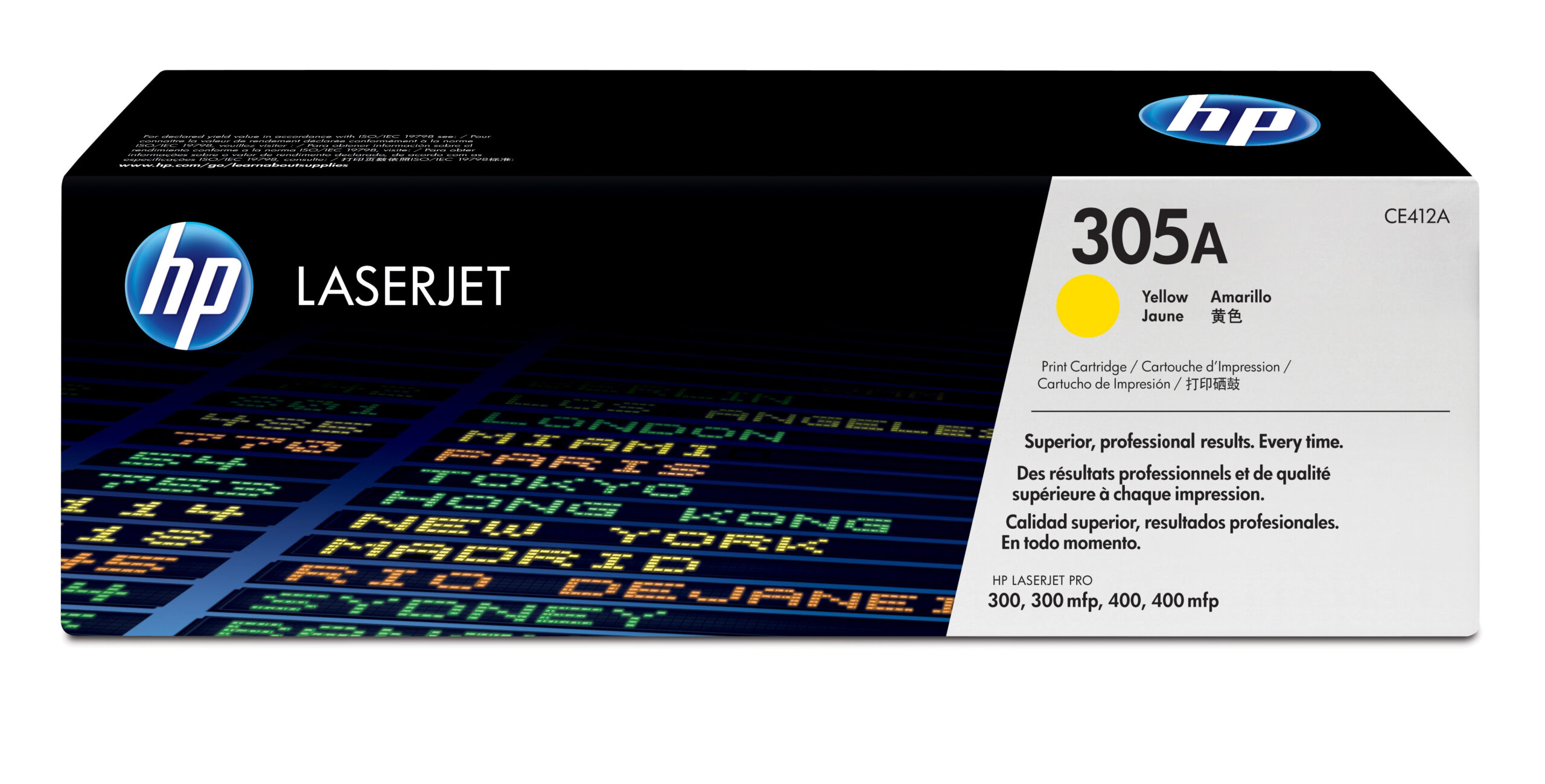 HP 305A originele gele LaserJet tonercartridge - Afbeelding 2