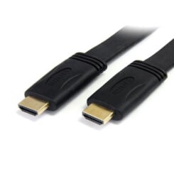 StarTech.com 5m platte High Speed HDMI-kabel met Ethernet - Ultra HD 4k x 2k HDMI-kabel - HDMI naar HDMI M/M - Afbeelding 2