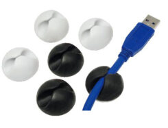 LogiLink KAB0009 kabelklem Zwart, Wit 6 stuk(s) - Afbeelding 2