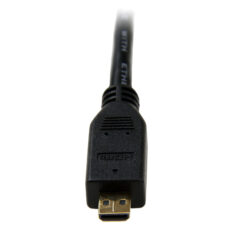 StarTech.com 1m Micro HDMI naar HDMI Kabel met Ethernet, 4K 30Hz Video, Duurzame High Speed Micro HDMI Type-D naar HDMI 1.4 Adapter/Converter Kabel, UHD HDMI Monitors/TVS/Displays, M/M - Afbeelding 6