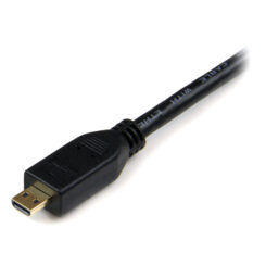 StarTech.com 1m Micro HDMI naar HDMI Kabel met Ethernet, 4K 30Hz Video, Duurzame High Speed Micro HDMI Type-D naar HDMI 1.4 Adapter/Converter Kabel, UHD HDMI Monitors/TVS/Displays, M/M - Afbeelding 5