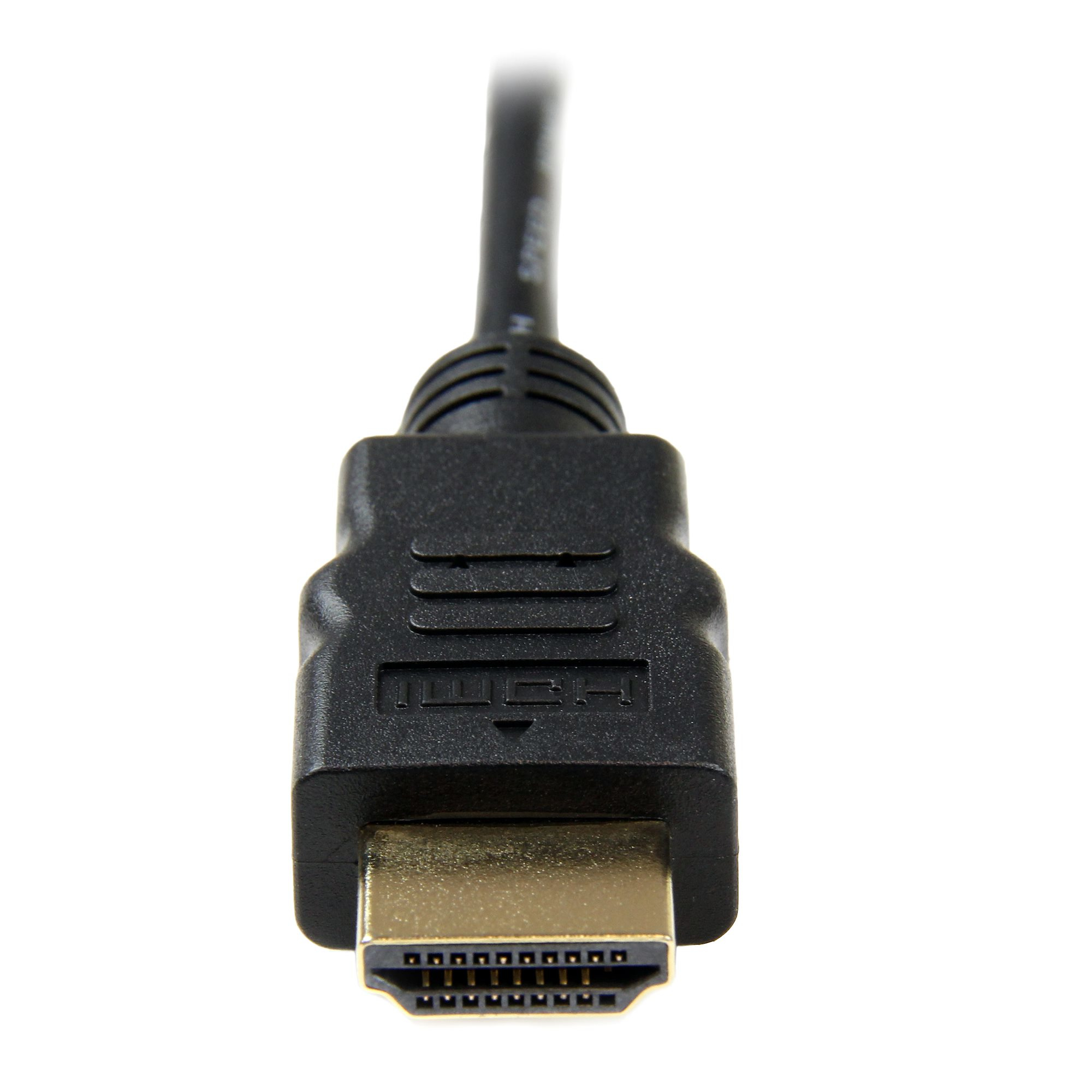 StarTech.com 1m Micro HDMI naar HDMI Kabel met Ethernet, 4K 30Hz Video, Duurzame High Speed Micro HDMI Type-D naar HDMI 1.4 Adapter/Converter Kabel, UHD HDMI Monitors/TVS/Displays, M/M - Afbeelding 4