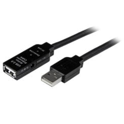 StarTech.com 15 m USB 2.0 actieve verlengkabel - M/F