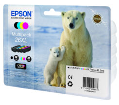 Epson Polar bear 26XL Ijsbeer Claria Premium multipack vierkleureninkt