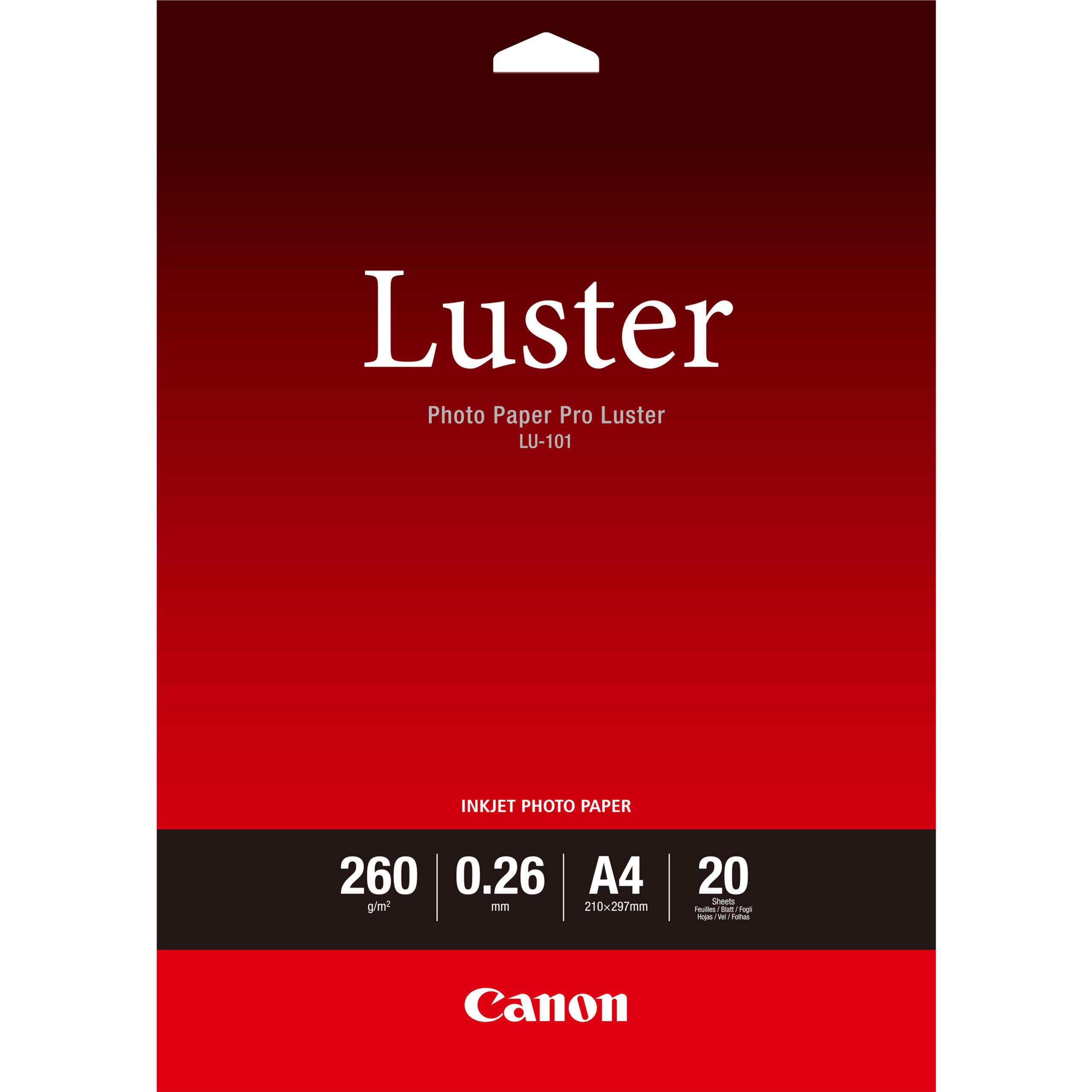 Canon 6211B006 pak fotopapier Wit Satijn