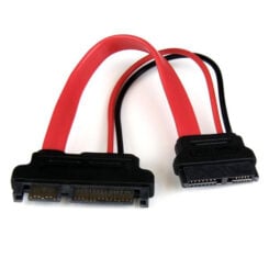 StarTech.com 15cm Slimline SATA naar SATA Adapter met Voeding - F/M