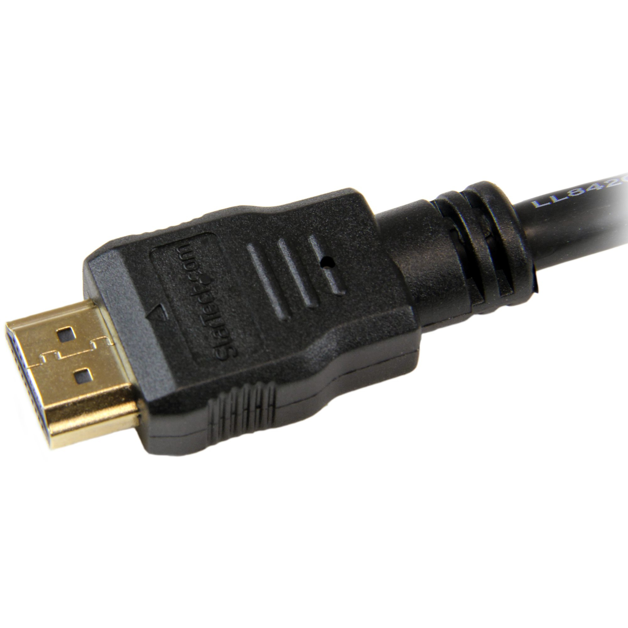 StarTech.com 3m HDMI Kabel - 4K High Speed HDMI Kabel met Ethernet - UHD 4K 30Hz Video - HDMI 1.4 Kabel - Ultra HD HDMI Schermen, Projectors, TVs & Displays - Zwarte HDMI Kabel - M/M - Afbeelding 5
