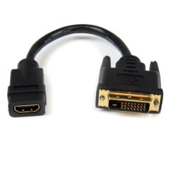 StarTech.com 20cm HDMI naar DVI-D Video Verloopkabel - F/M - Afbeelding 2