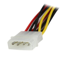 StarTech.com 30cm LP4 naar 2x Vergrendelbare Y-adapter Splitterkabel SATA Voeding - 4-pin Molex naar 2x SATA - Afbeelding 3