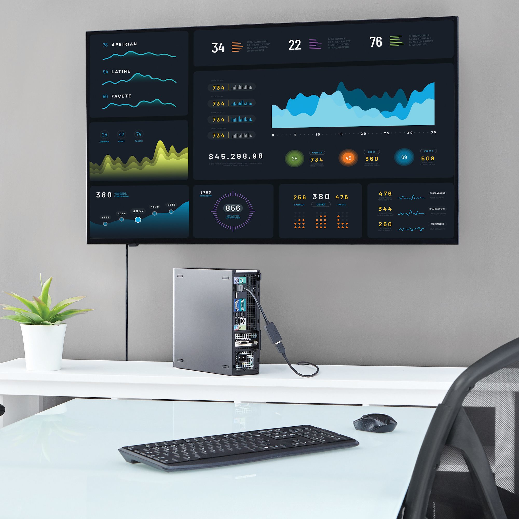 StarTech.com DisplayPort naar HDMI Adapter, DP naar HDMI Video Adapter/Converter, 1080p, VESA Gertificeerd, DP naar HDMI Monitor/Display Adapter Dongle, Passief, Latching DP Connector - Afbeelding 4