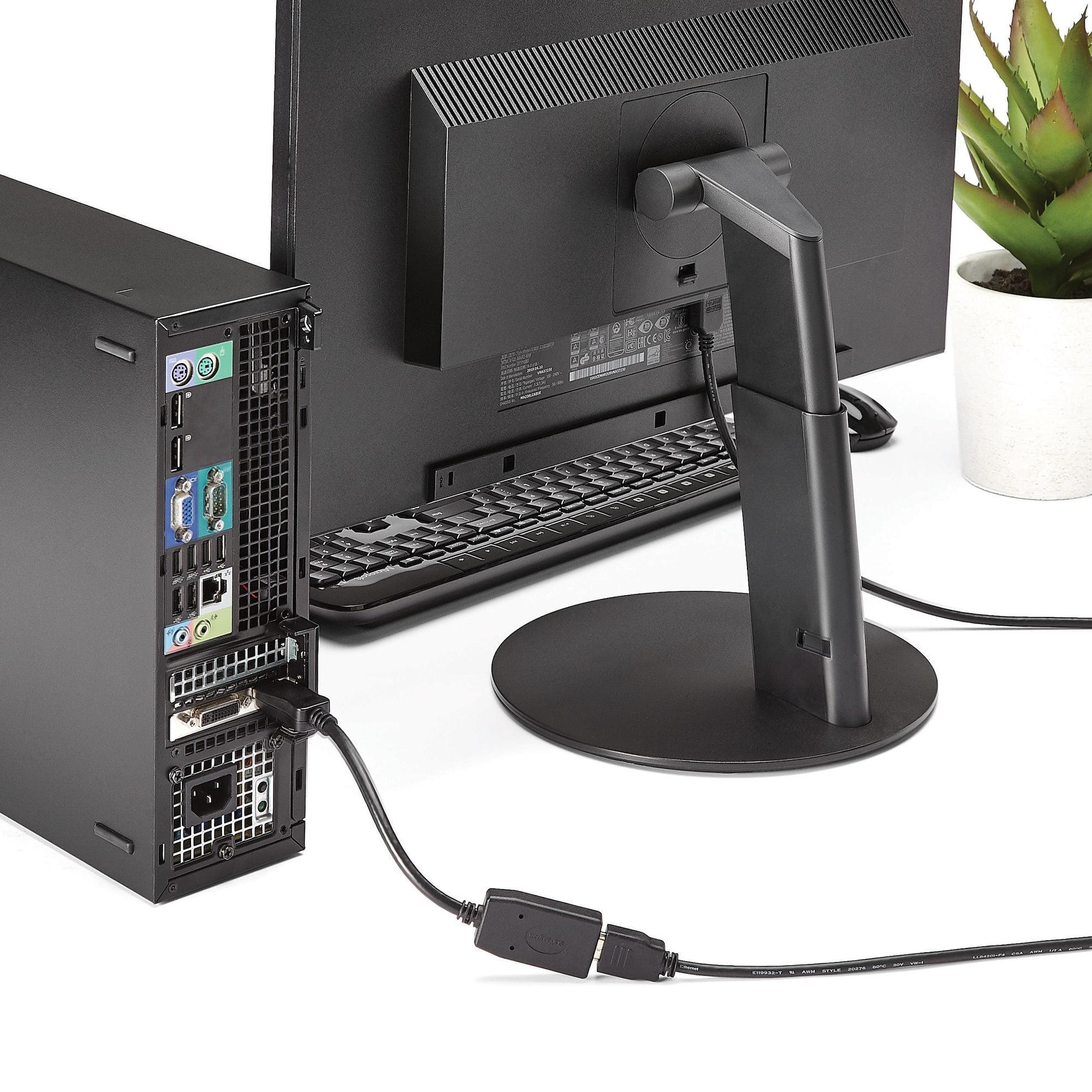 StarTech.com DisplayPort naar HDMI Adapter, DP naar HDMI Video Adapter/Converter, 1080p, VESA Gertificeerd, DP naar HDMI Monitor/Display Adapter Dongle, Passief, Latching DP Connector - Afbeelding 6