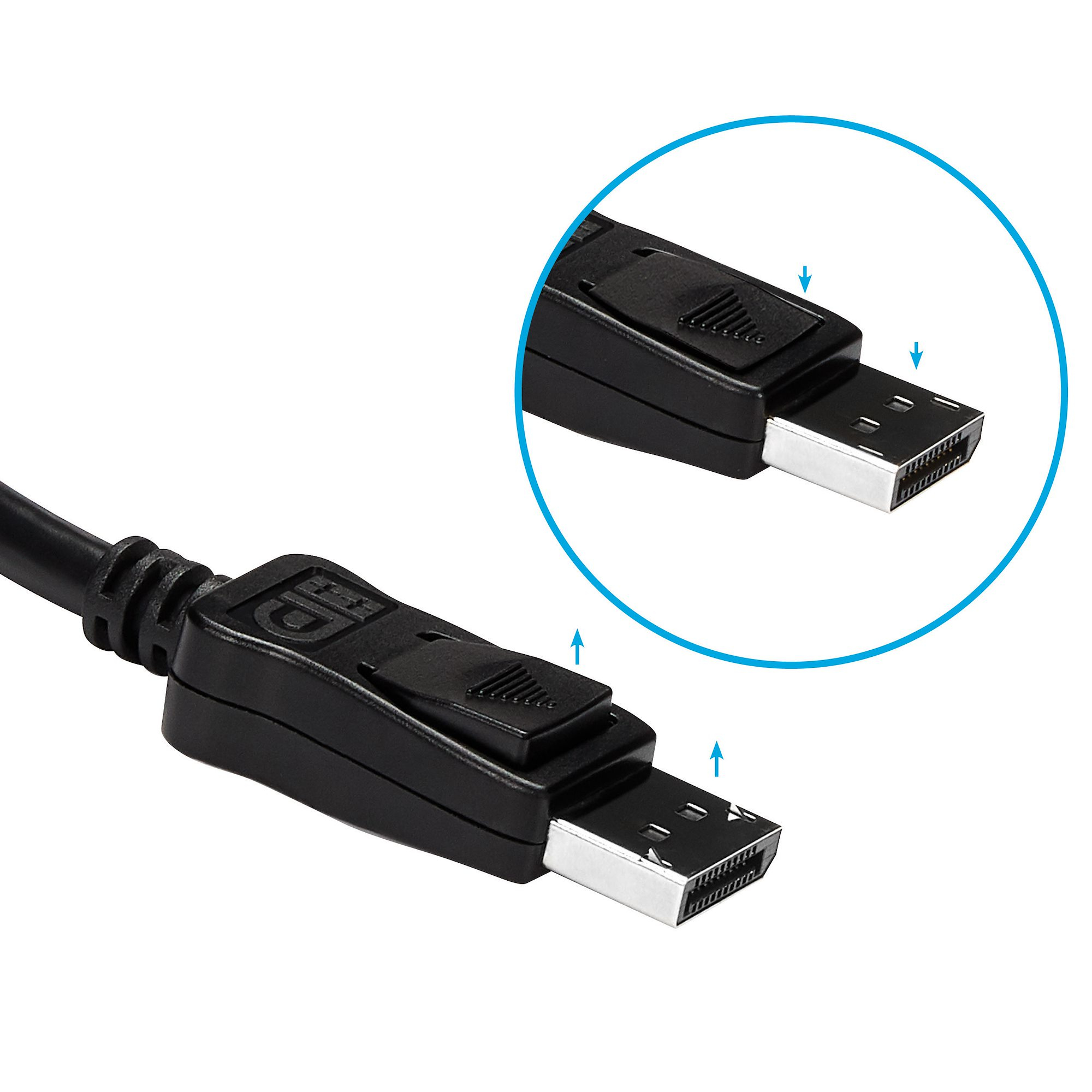 StarTech.com DisplayPort naar HDMI Adapter, DP naar HDMI Video Adapter/Converter, 1080p, VESA Gertificeerd, DP naar HDMI Monitor/Display Adapter Dongle, Passief, Latching DP Connector - Afbeelding 5