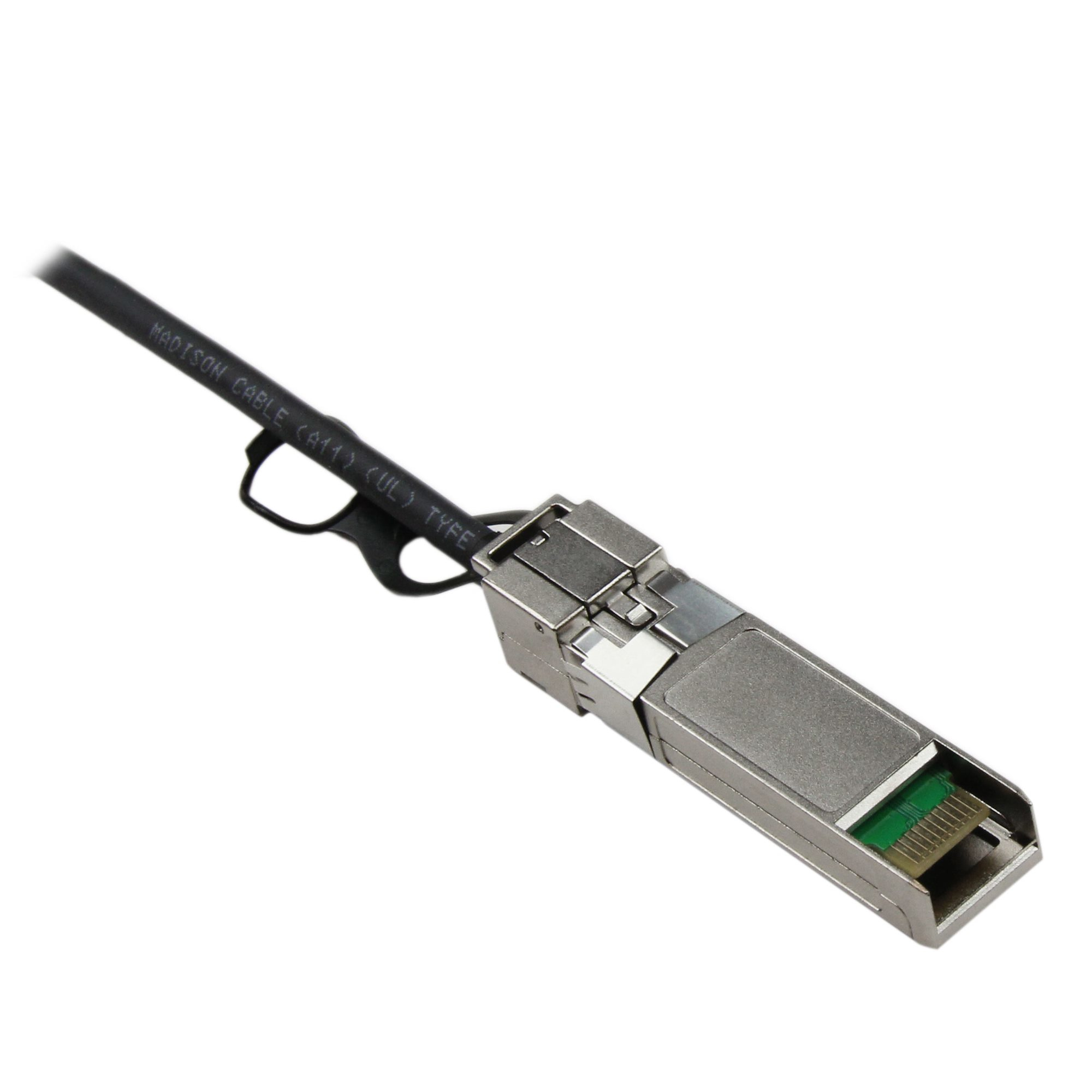 StarTech.com Cisco SFP-H10GB-CU1M compatibel SFP+ - 10GbE - DAC Twinax kabel passief - 2 m - Afbeelding 4