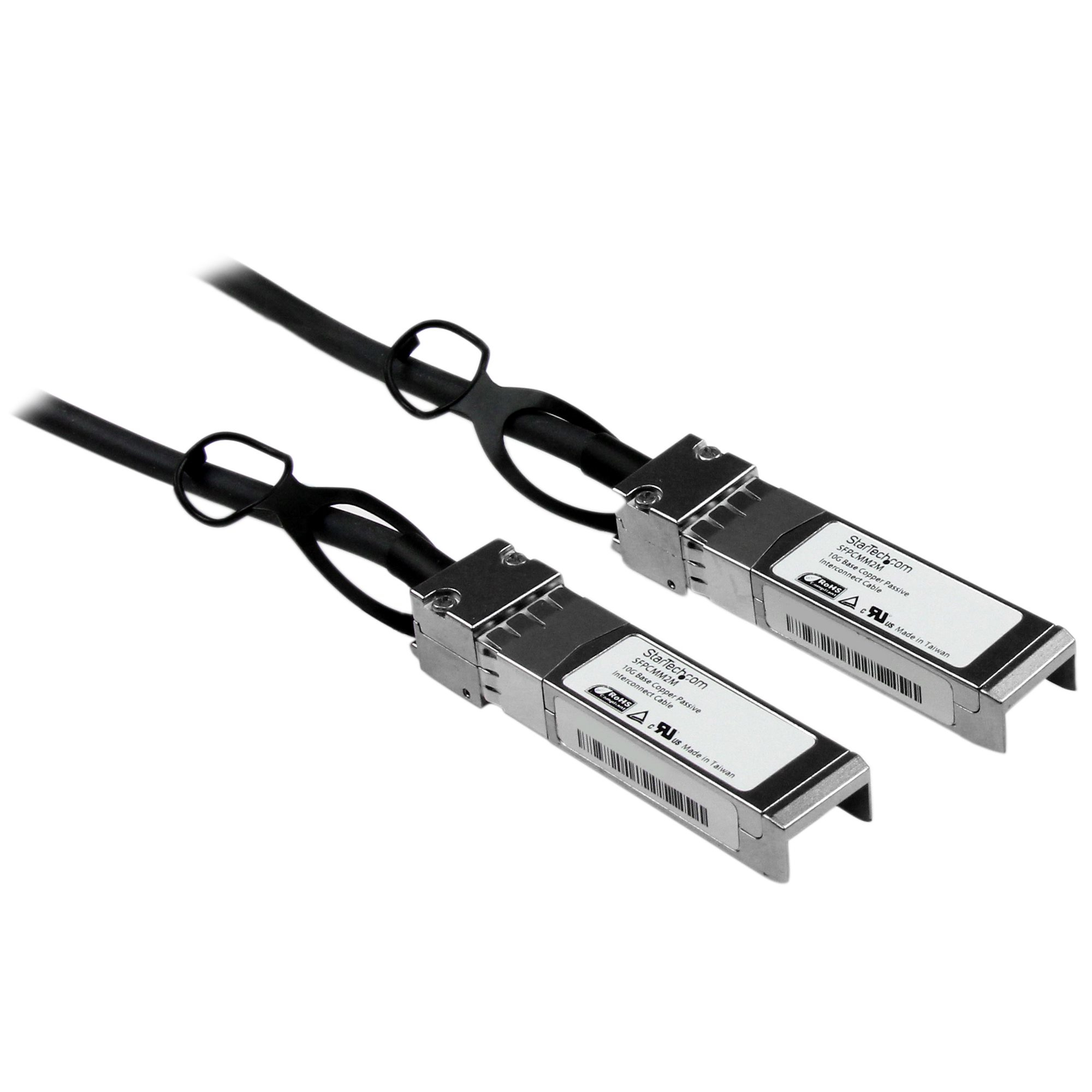 StarTech.com Cisco SFP-H10GB-CU1M compatibel SFP+ - 10GbE - DAC Twinax kabel passief - 2 m