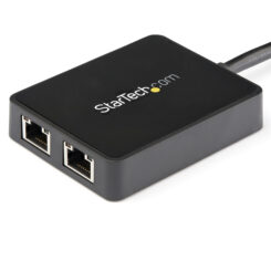 StarTech.com USB 3.0 naar Dual Port Gigabit Ethernet Adapter, USB 3.0 Netwerkadapter NIC met USB Poort, USB naar 2x RJ45 LAN GbE Adapter, USB Passthrough - Afbeelding 3