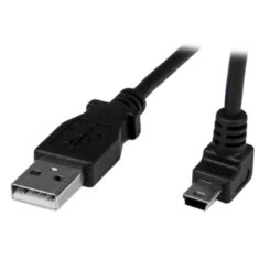 StarTech.com 1 m mini USB-kabel - A-naar-mini-B met opwaartse hoek