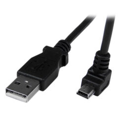 StarTech.com 2 m mini USB-kabel A-naar-mini-B met neerwaartse hoek - Afbeelding 2