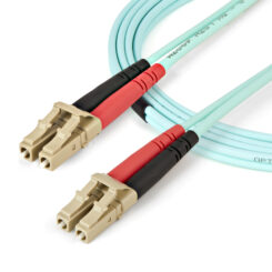 StarTech.com 1m LC naar LC (UPC) OM4 Multimode Glasvezel Netwerkkabel, 50/125µm LOMMF/VCSEL Zipcord Fiber, 100G Netwerken, Low Insertion Loss, LSZH Fiber Patch Kabel - Afbeelding 5