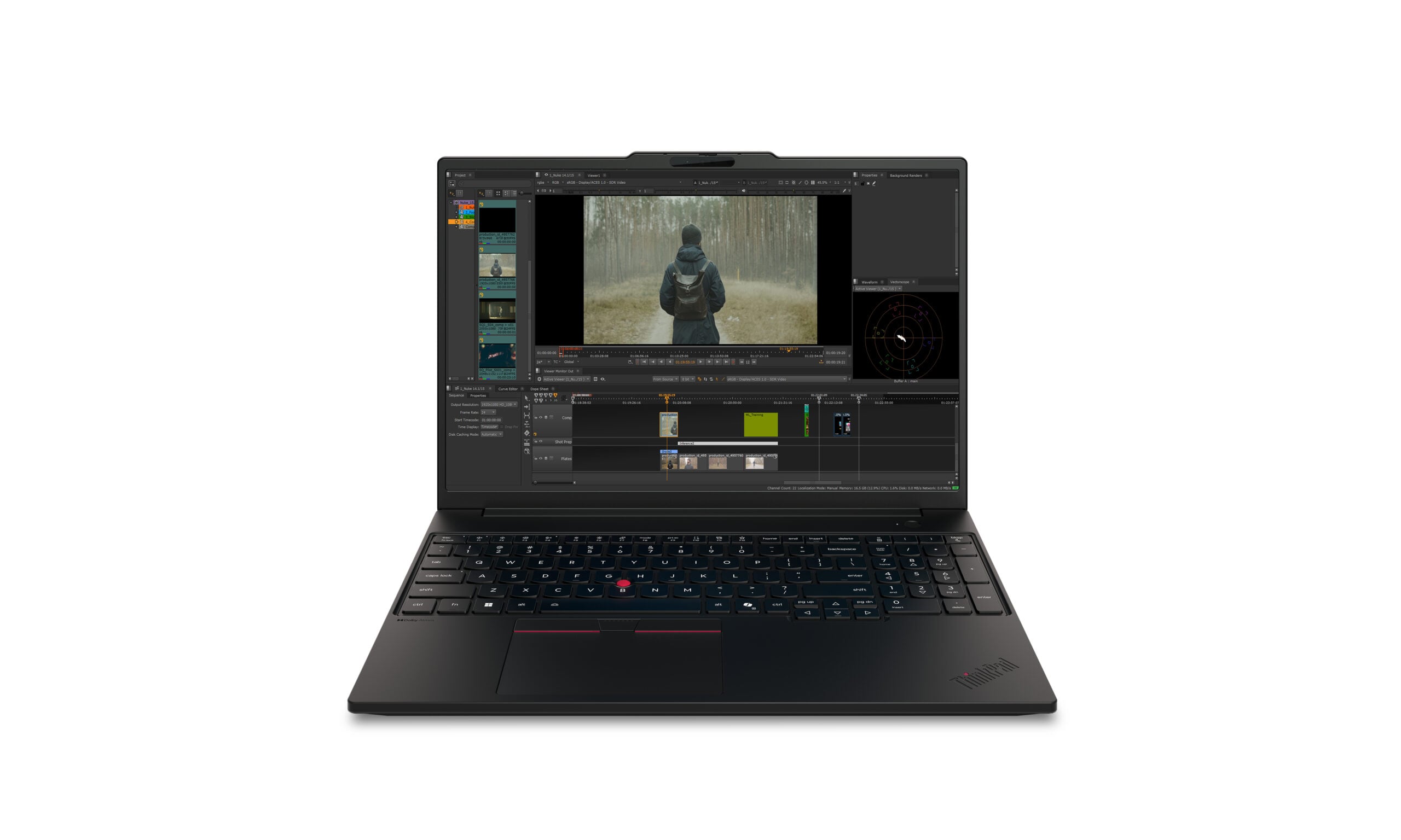 Lenovo ThinkPad P16s Gen 5 (AMD) Copilot + PC AMD Ryzen AI 9 HX PRO PRO 470 Mobiel werkstation 40,6 cm (16") 2.8K 64 GB LPDDR5x-SDRAM 1 TB SSD NVIDIA RTX PRO 2000 Blackwell Wi-Fi 7 (802.11be) Windows 11 Pro Belgisch Zwart - Afbeelding 3