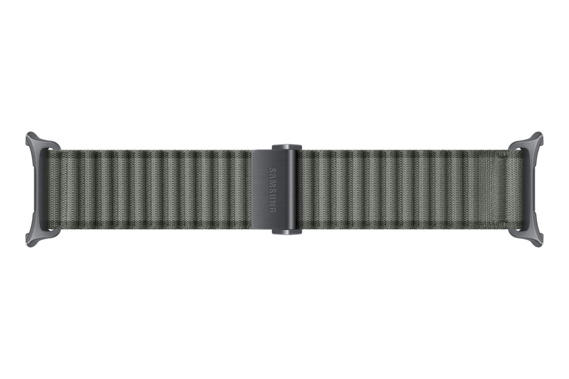 Samsung Trail Band (S/M/L) for Galaxy Watch Ultra2 Olijf Stof/Weefsel