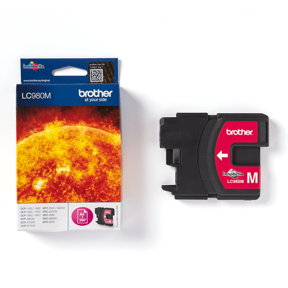 Brother LC980M inktcartridge 1 stuk(s) Origineel Magenta - Afbeelding 4