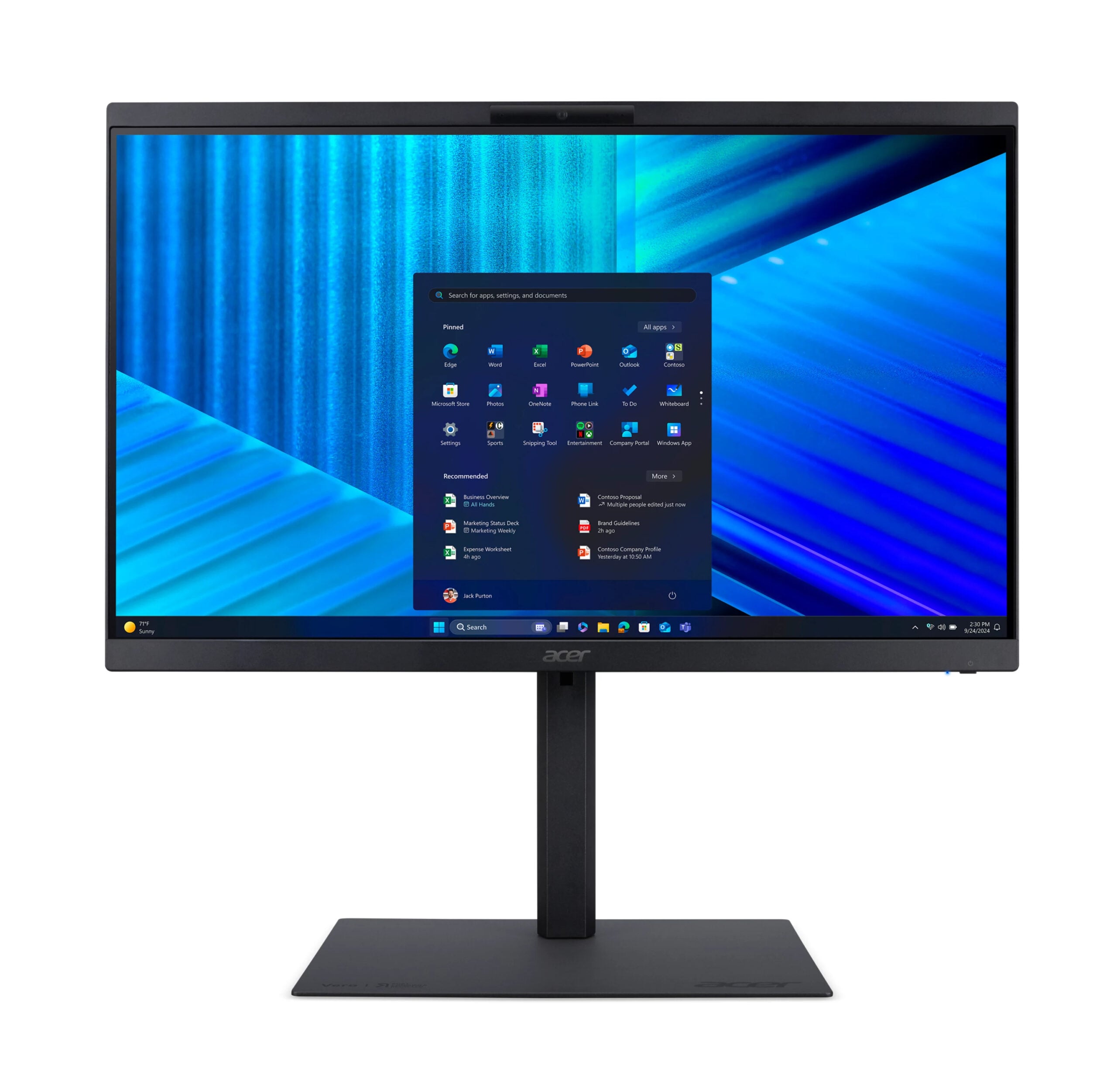 Acer Aspire Veriton Vero VVZ4734GT Alles-in-één computer