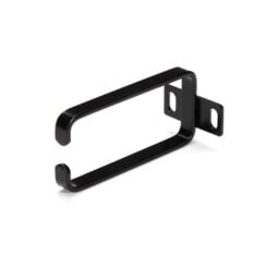 StarTech.com 1U Verticale 4,5 x 10cm Server Rack Kabelmanagement D-Ring Haak; Rackmonteerbare Netwerk Kabelorganizer; Kabelmanager voor 19" en 10" Serverkasten