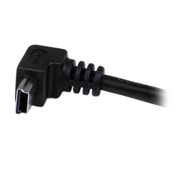 StarTech.com 2 m mini USB-kabel A-naar-mini-B met neerwaartse hoek - Afbeelding 6