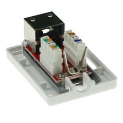 ACT Modulair opbouwdoos shielded 1-voudig CAT6A - Afbeelding 6