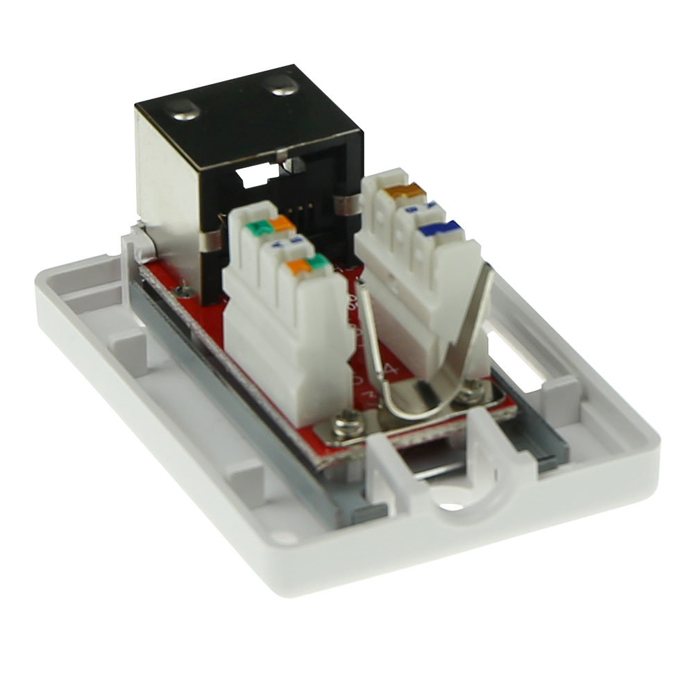 ACT Modulair opbouwdoos shielded 1-voudig CAT6A - Afbeelding 6